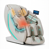4D Massage Chair Full Body Zero Gravity Heated Recliner with Body Scan, 55" Sl-Track & Stretch, 40 Airbags - Shiatsu, Knead, Foot Rollers, Voice & APP Control, 15 Auto Modes & 9 Techniques (Beige) — How It Works